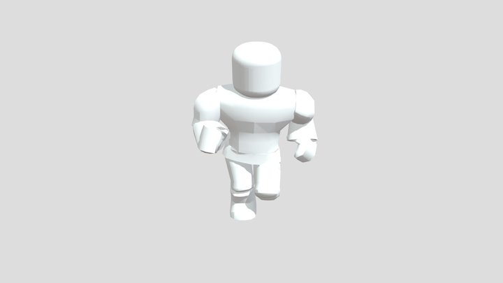 Roblox run animation robloxian new animation 3D Model