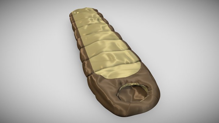 Sleeping Bag 3D Model