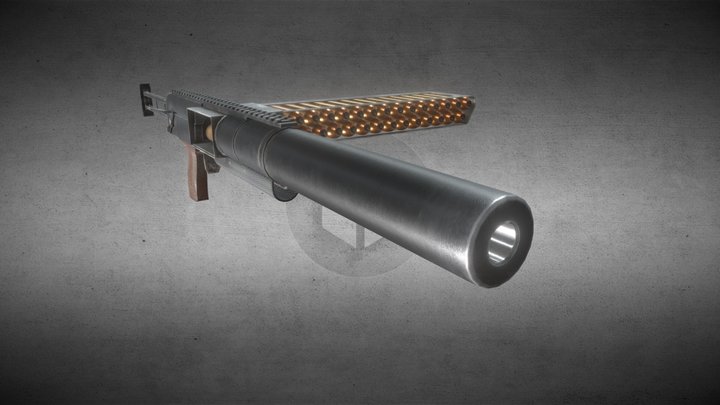 Stubgun SMG 3D Model
