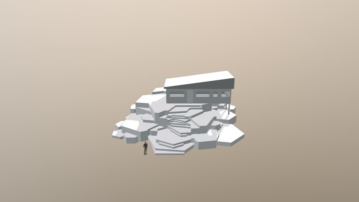 Independent Project House Model 3D Model