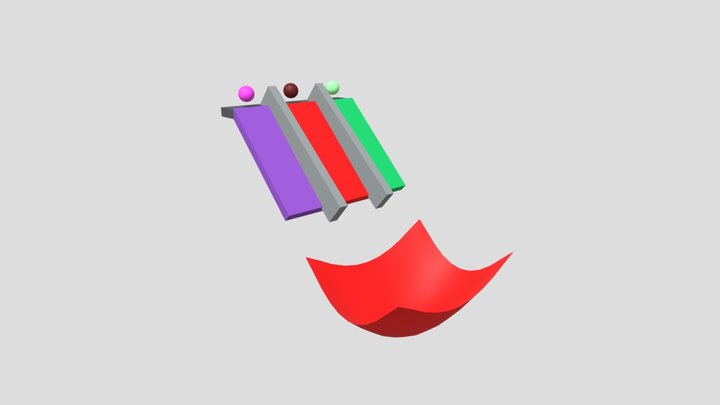 Marbel Madness 3D Model