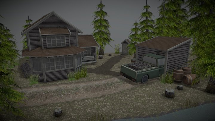 Forest Loner [DAE Final Assignment] 3D Model
