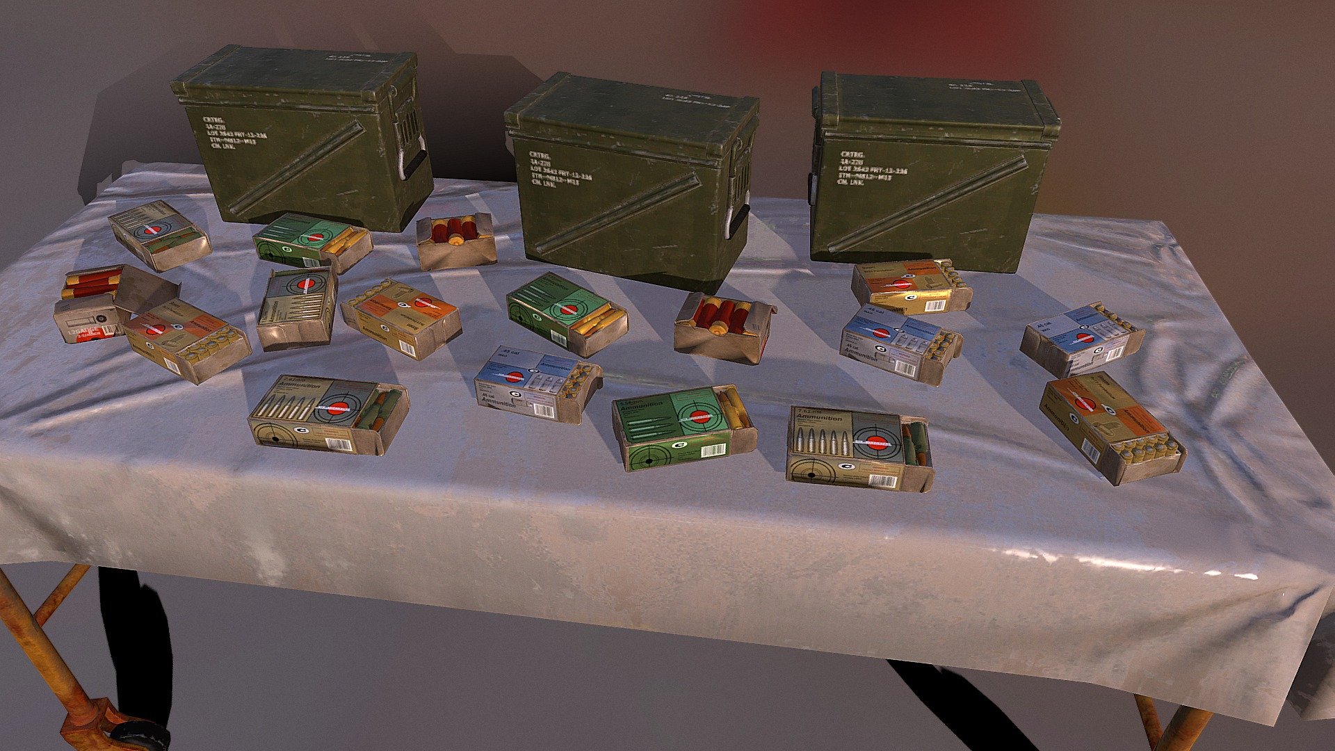 PUBG : Ammo Set - Download Free 3D model by Falah (@falah01) [5309c18 ...