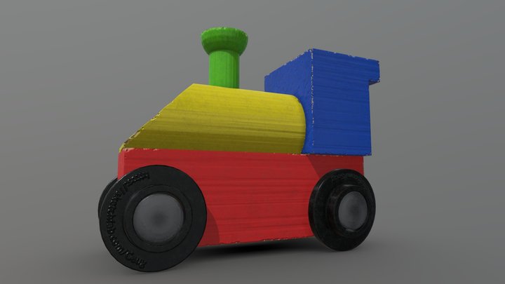 Wooden toy vol 15 3D model