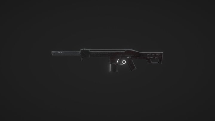 Valorant Phantom 3D Model