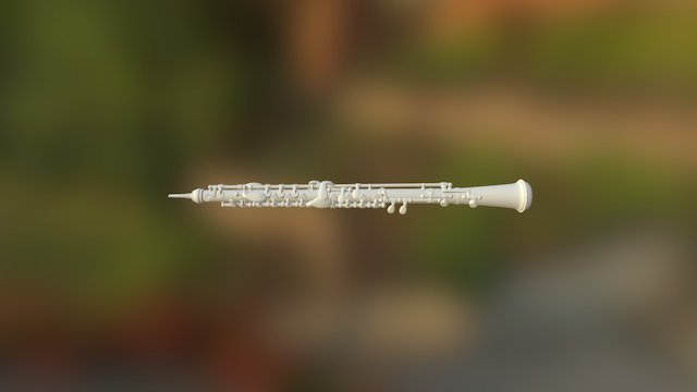 Oboe 3D Model