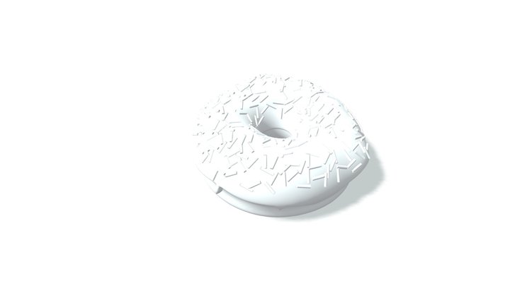 Donut 3D Model