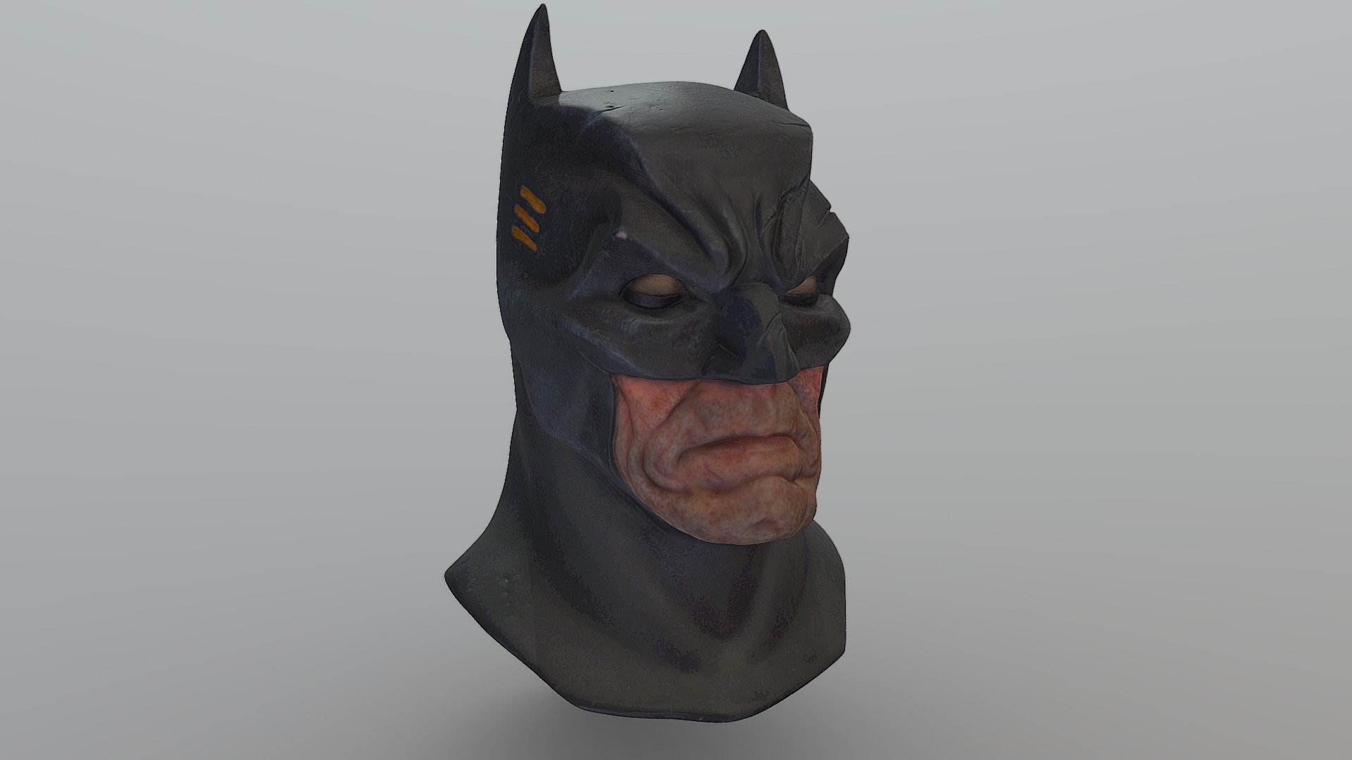 Batman Head Sculpt 3D Scan - Download Free 3D model by Laser Design ...