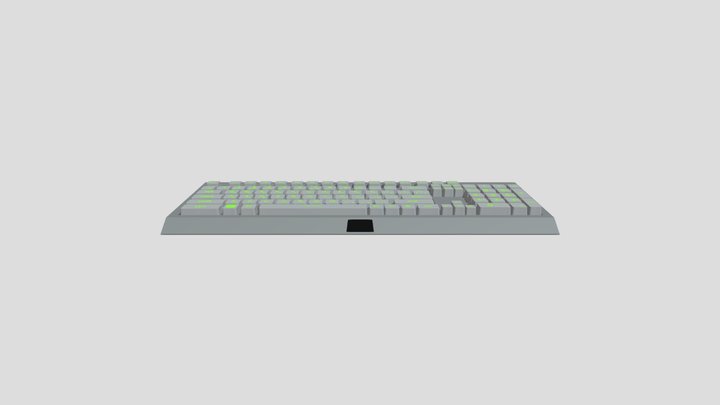 Keyboard Razer 3D Model