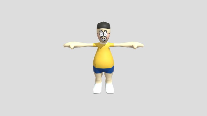 大雄練習 3D Model