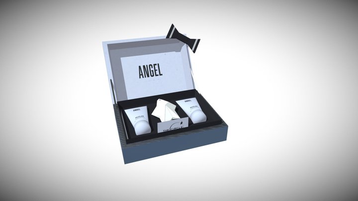 Coffret Parfum Angel 3D Model