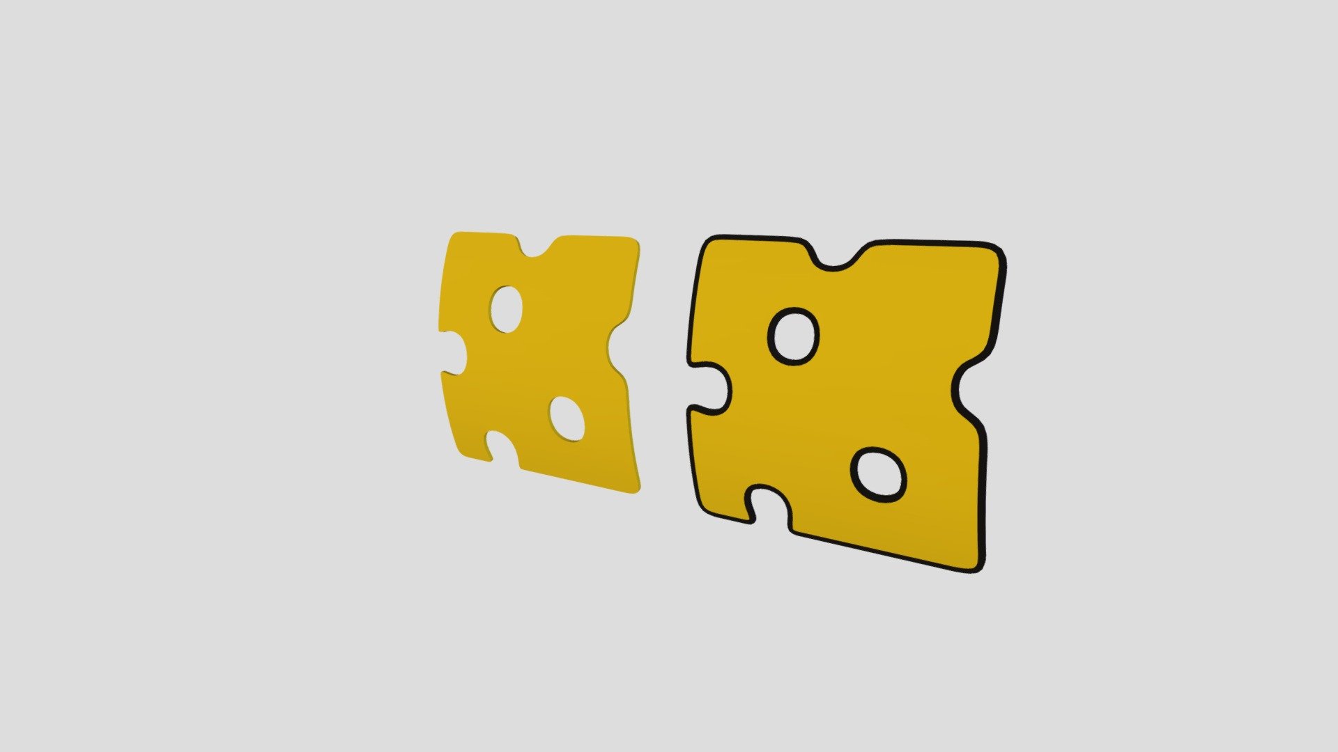 Cheese for Paint3D