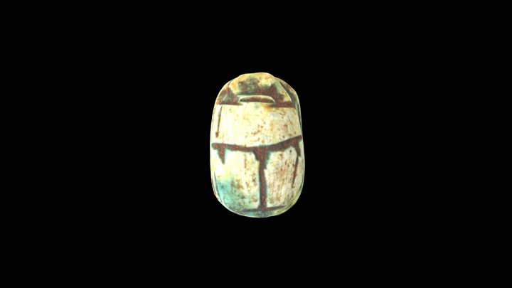 Scarab Bead 3D Model