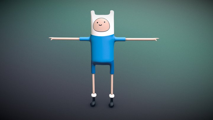 Simple Character Modeling 3D Model