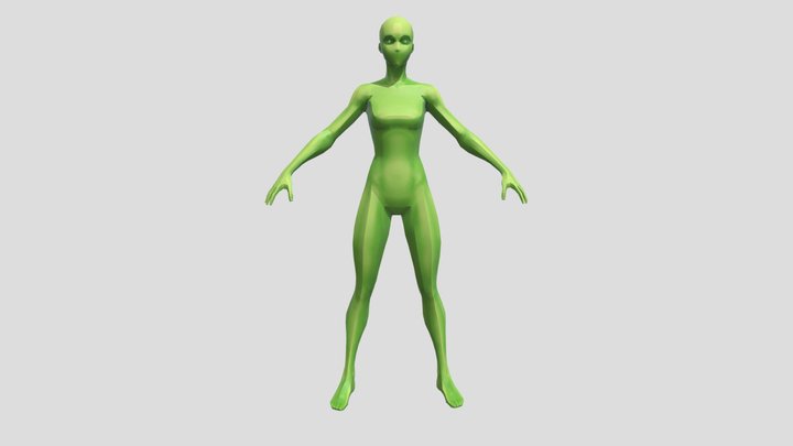 Green_Ghost 3D Model