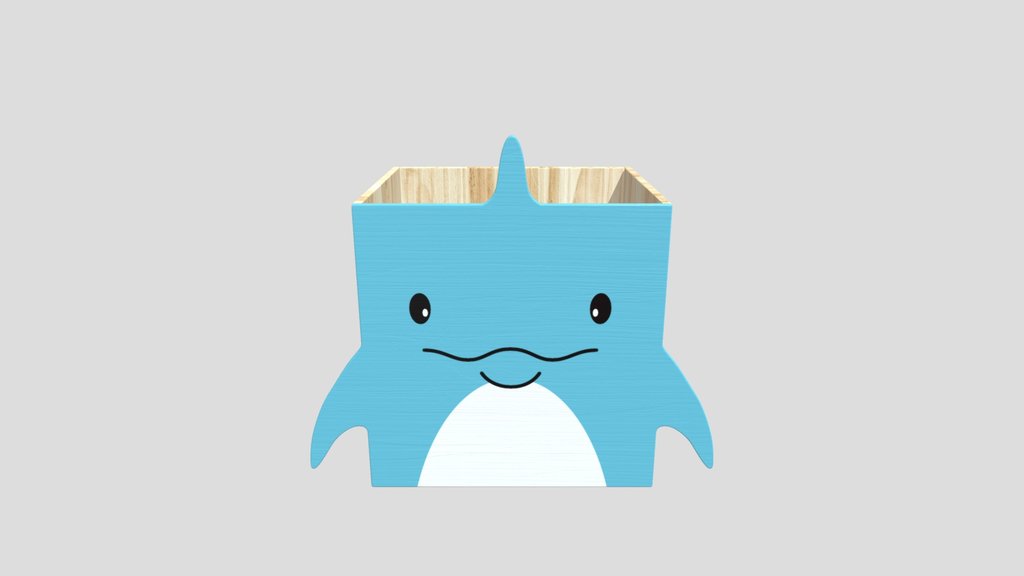 Animalbox Dolphin Storage Box