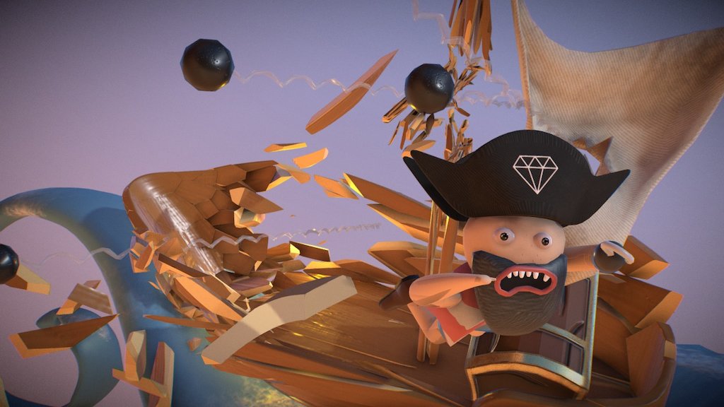 Pieces of 8! - 3D model by dave_ja [5313da2] - Sketchfab