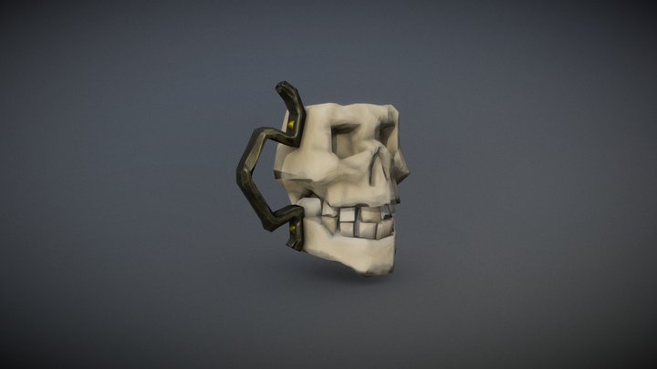 Skull Mug / Tankard 3D Model