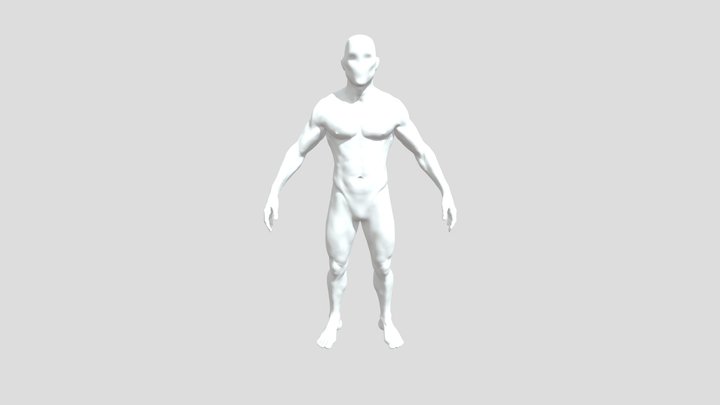 Body Rigged 2 3D Model