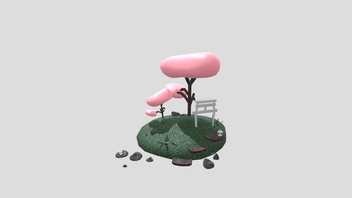 Mini island redone 3D Model
