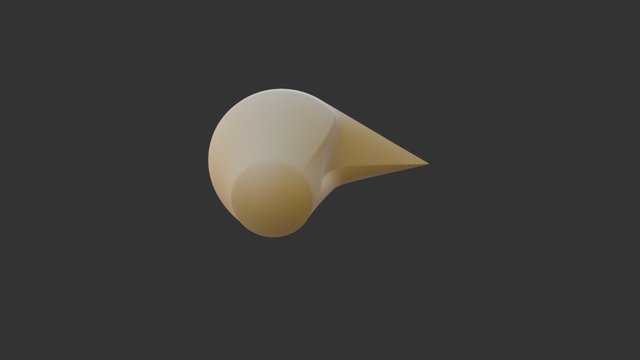 Contenedor Comestible 2 3D Model