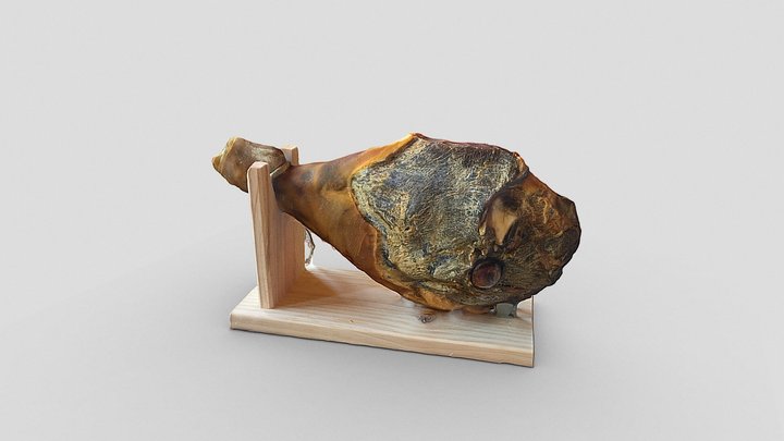 Jambon [dry-cured ham] 3D Model