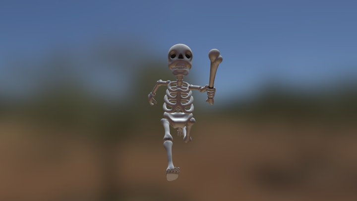 Skeleton 3D Model