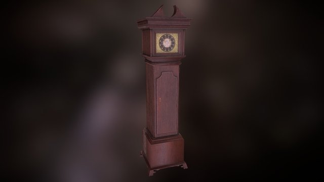 Victorian Clock 3D Model