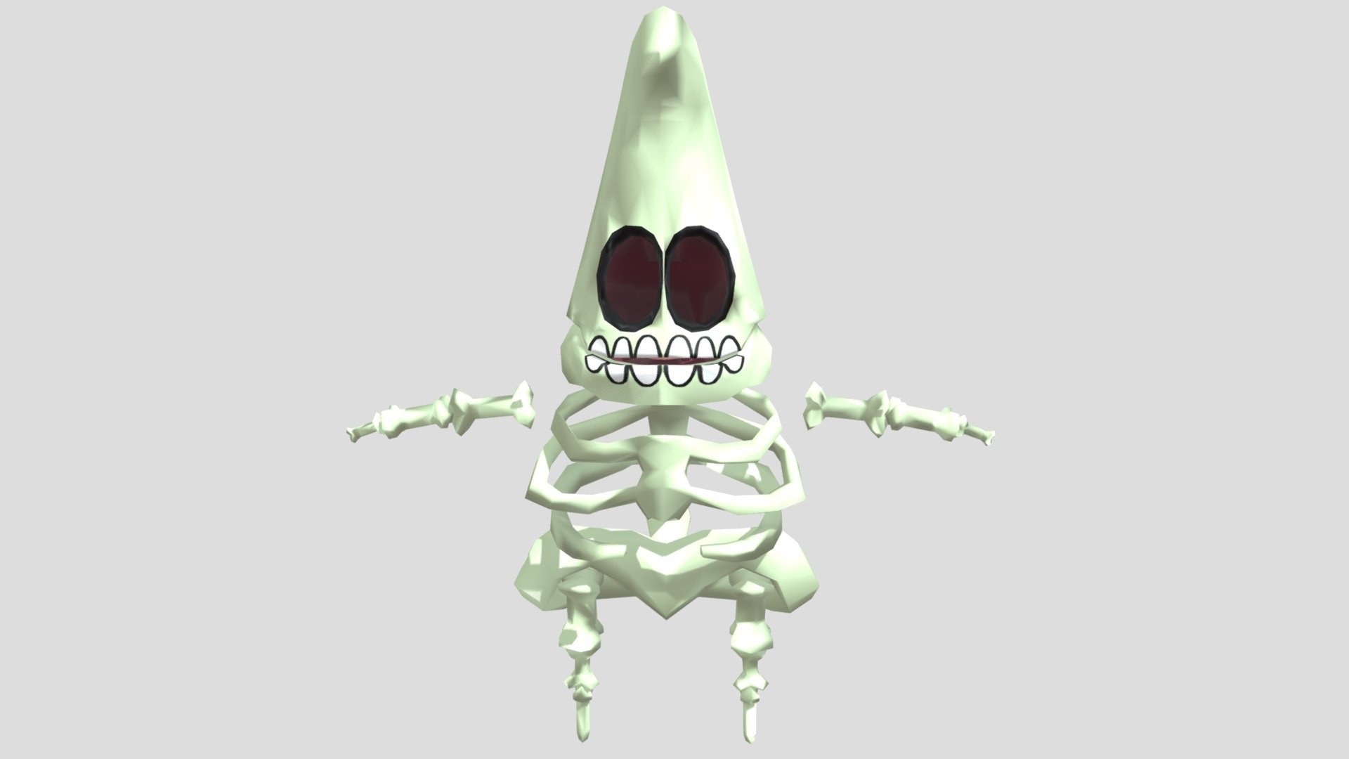 Wii-patrick Skeleton - Download Free 3d Model By Smf Friends Fan 2024 