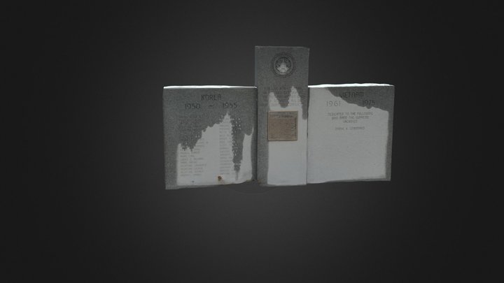 Veteran Memorial 3D Model