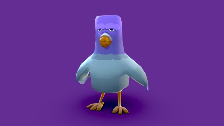 PIGEON made in Blender 3D Model