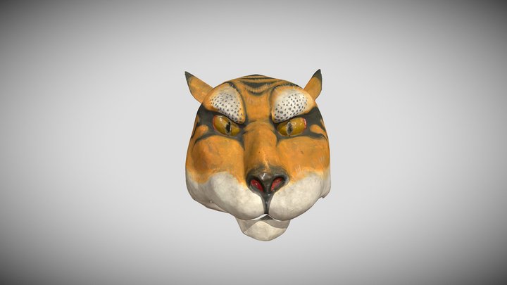 動物のかぶりもの 3D Model