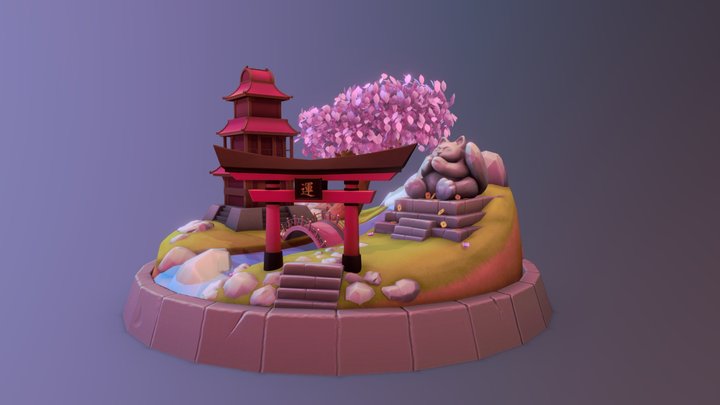 TEMPLO FINAL 3D Model