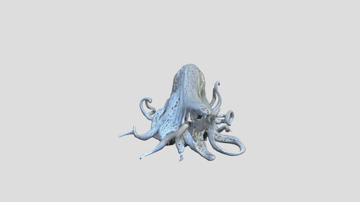 structure resemble octopus tentacles 3D Model