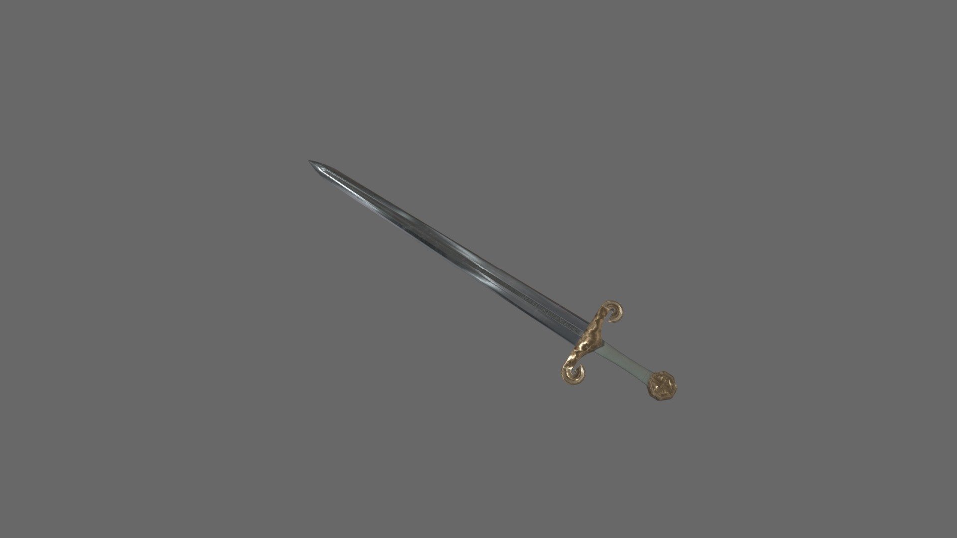 Medieval Sword 3 - Download Free 3D model by MotogegeAtelier ...