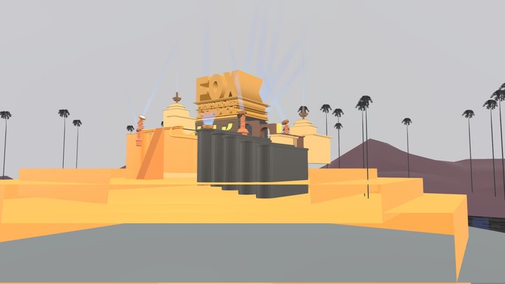 Fox Miriam and Abby Studios 2020 Logo – Modelo 3D gratuito STL