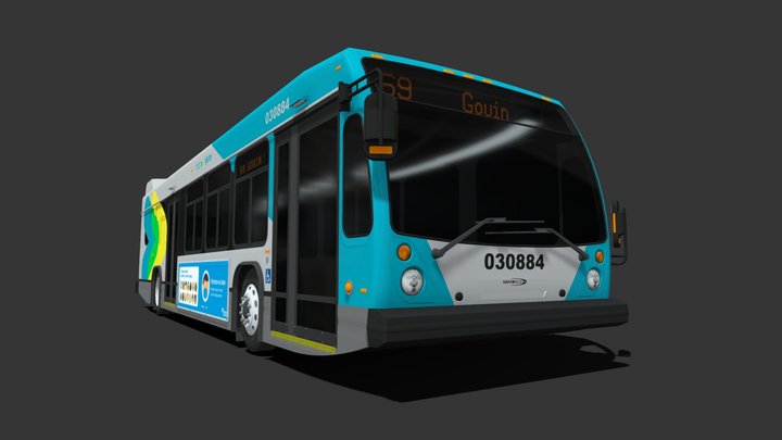 OLM - STM Bus 2021 3D Model