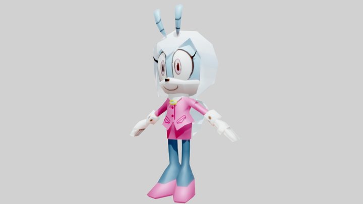 Custom Edited Sonic Customs jewel the beetle 3D Model