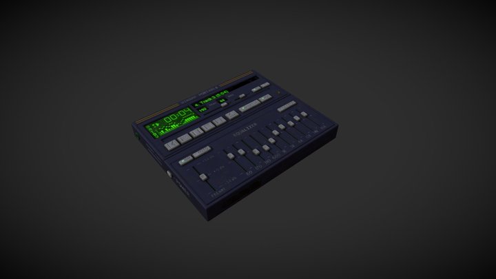 Winamp Portable 3D Model