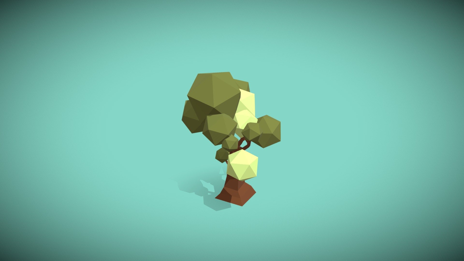 DAY 3 - Low Poly Tree 2