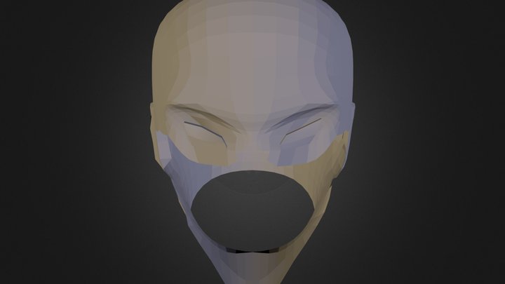 3DAN305_A1_WolverineFace 3D Model