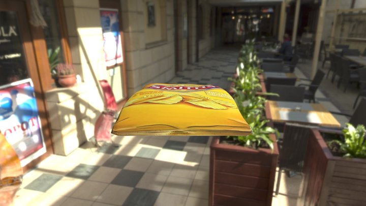 Chip Packet 3D Model