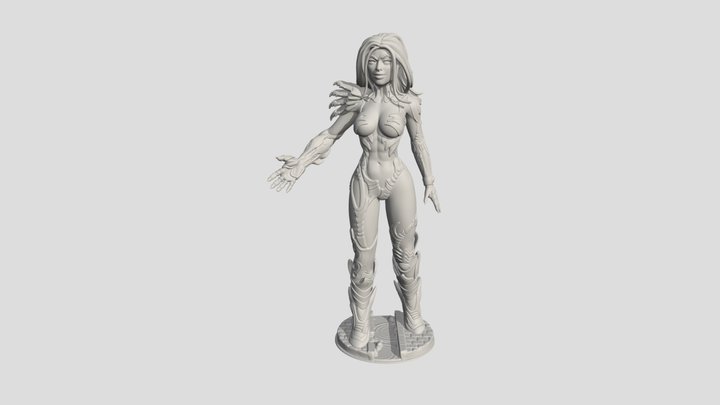 Witchblade 3D Model