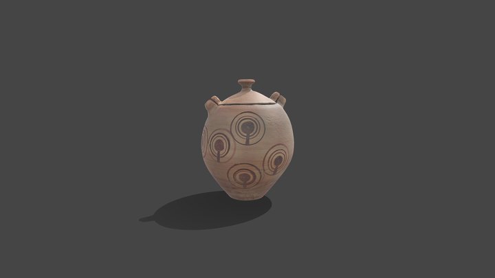 Cerámica Marroquíes-Bajos (calcolítico) 3D Model