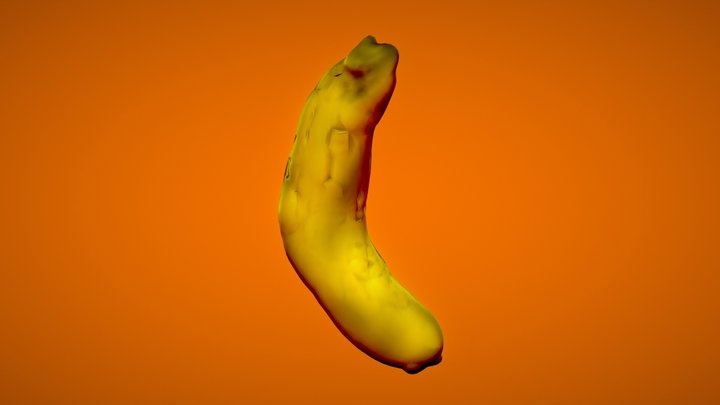 banana 3D Model