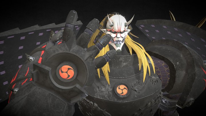 akazu douji  (朱珠童子) 3D Model