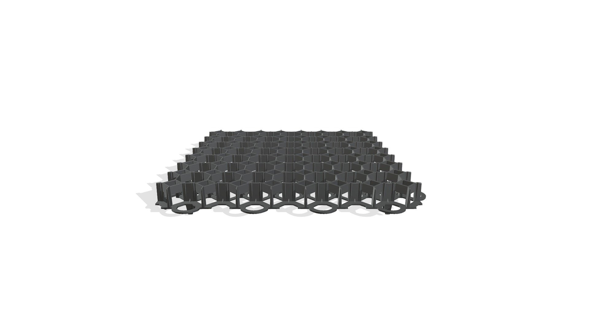 Graden Grid Black 500x500x40mm — Sketchfab embed 3D viewer