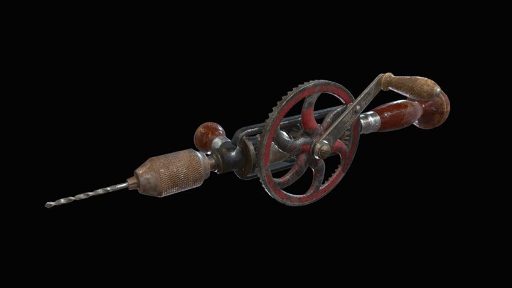 GAP - Millers Falls No.1980 Hand Drill 3D Model