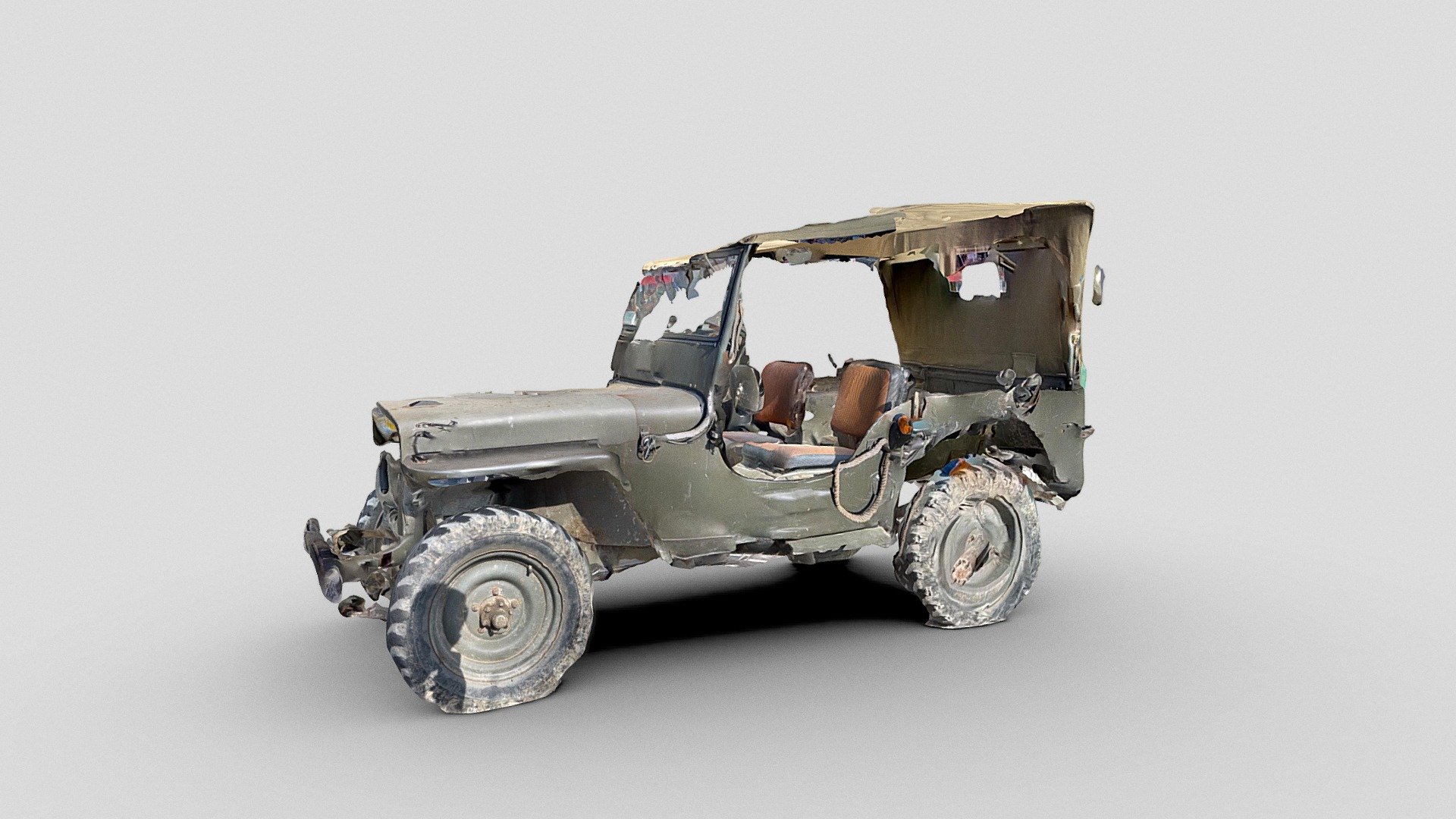 Day 239: Khaki Jeep
