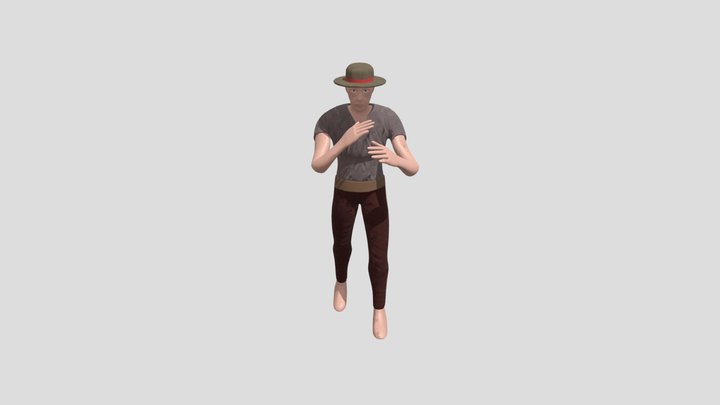 Player Character 3D Model